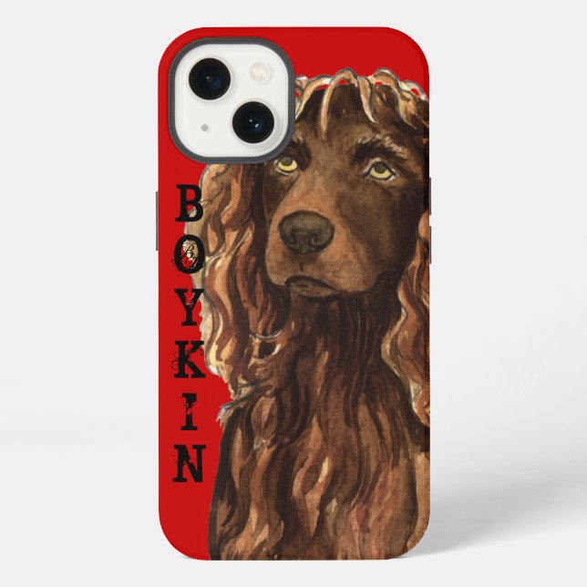 Boykin Spaniel Color Block Iphone Case (Back)