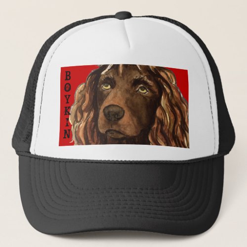 Boykin Spaniel Color Block Trucker Hat