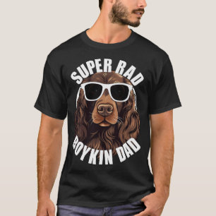 Boykin Spaniel Dad Funny Super Rad Puppy Dog T-Shirt