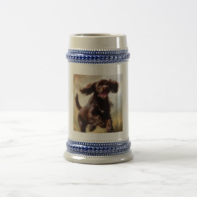 Boykin Spaniel Dog  Beer Stein (Center)