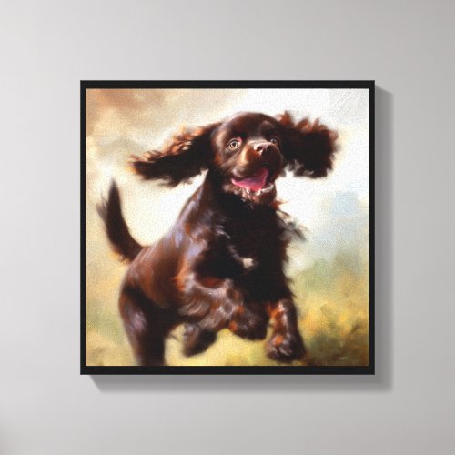 Boykin Spaniel Dog  Canvas Print