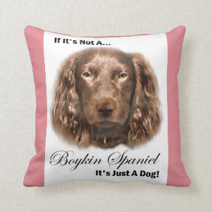 Boykin Spaniel Gifts Throw Pillow