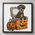 Boykin Spaniel Halloween Peel And Stick Photo Tile