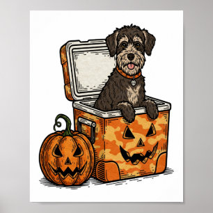 Boykin Spaniel Halloween Poster