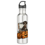Boykin Spaniel Halloween Stainless Steel Water Bottle