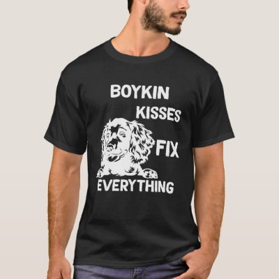 Boykin Spaniel kisses fix everything  1 T-Shirt
