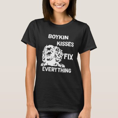 Boykin Spaniel kisses fix everything  1 T-Shirt