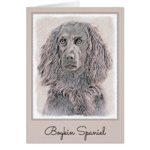 Boykin Spaniel Painting - Cute Original Dog Art