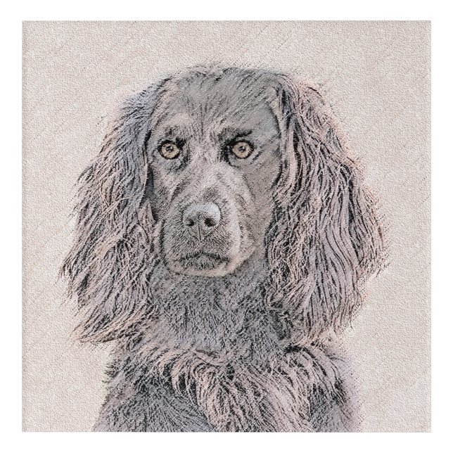 Boykin Spaniel Painting - Cute Original Dog Art (Front)