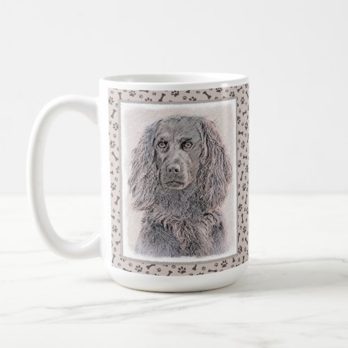 Boykin Spaniel Painting _ Cute Original Dog Art Coffee Mug