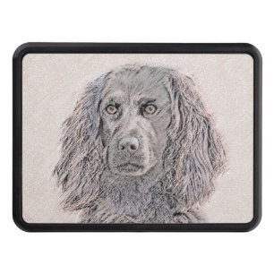 Boykin Spaniel Painting - Cute Original Dog Art Hitch Cover