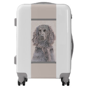 Boykin Spaniel Painting - Cute Original Dog Art Luggage