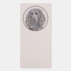 Boykin Spaniel Painting - Cute Original Dog Art Ma Magnetic Notepad