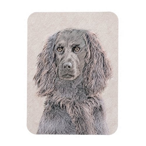 Boykin Spaniel Painting _ Cute Original Dog Art Magnet