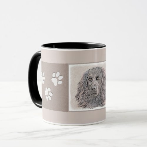 Boykin Spaniel Painting _ Cute Original Dog Art Mug