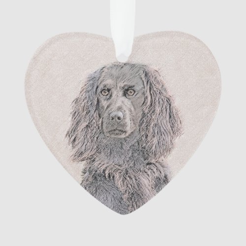 Boykin Spaniel Painting _ Cute Original Dog Art Ornament