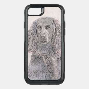 Boykin Spaniel Painting - Cute Original Dog Art OtterBox Commuter iPhone SE/8/7 Case