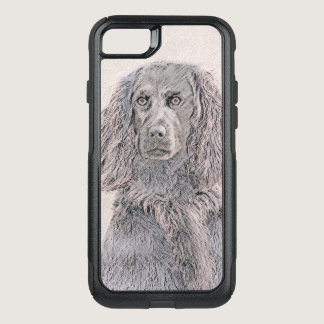 Boykin Spaniel Painting - Cute Original Dog Art OtterBox Commuter iPhone SE/8/7 Case