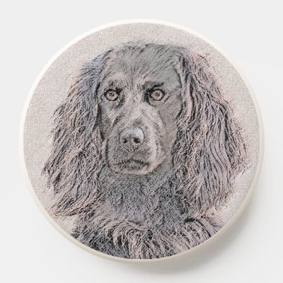 Boykin Spaniel Painting - Cute Original Dog Art PopSocket