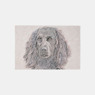 Boykin Spaniel Painting - Cute Original Dog Art Rug