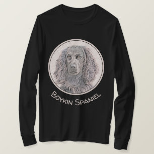 Boykin Spaniel Painting - Cute Original Dog Art T-Shirt