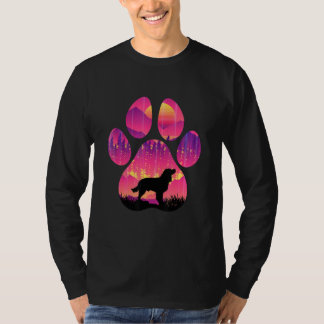 Boykin Spaniel Paw Mom Dad Dog  Women Men T-Shirt
