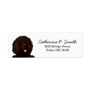 Boykin Spaniel Return Address Label
