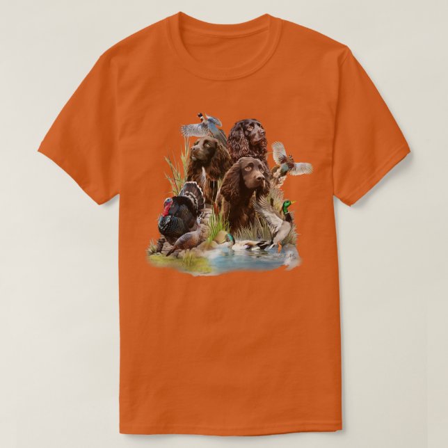 Boykin Spaniel T-Shirt (Design Front)