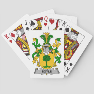 Boyle Family Crest Poker Cards