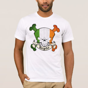 Boyle Irish Skull T-Shirt