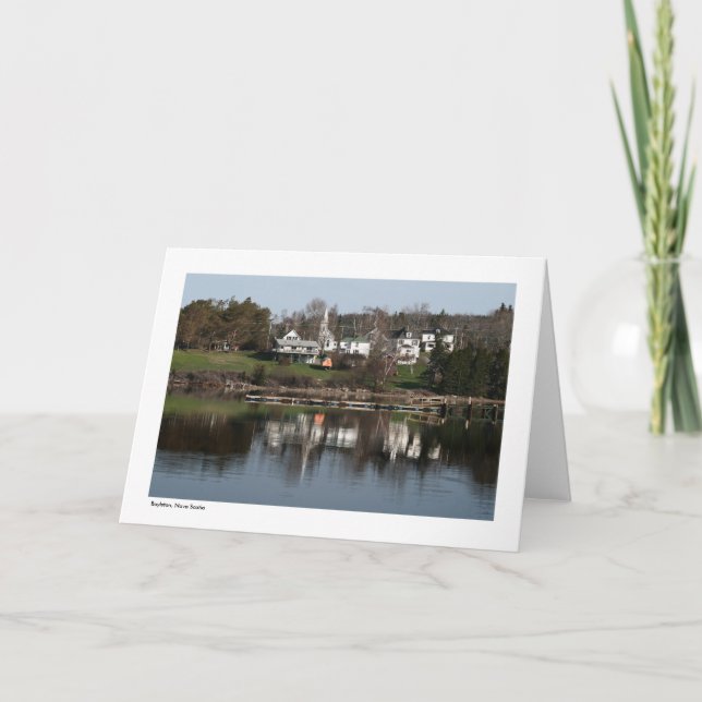 Boylston, Nova Scotia - Greeting Card (Front)