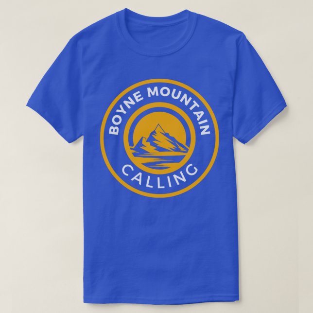 Boyne mountain calling T-Shirt (Design Front)