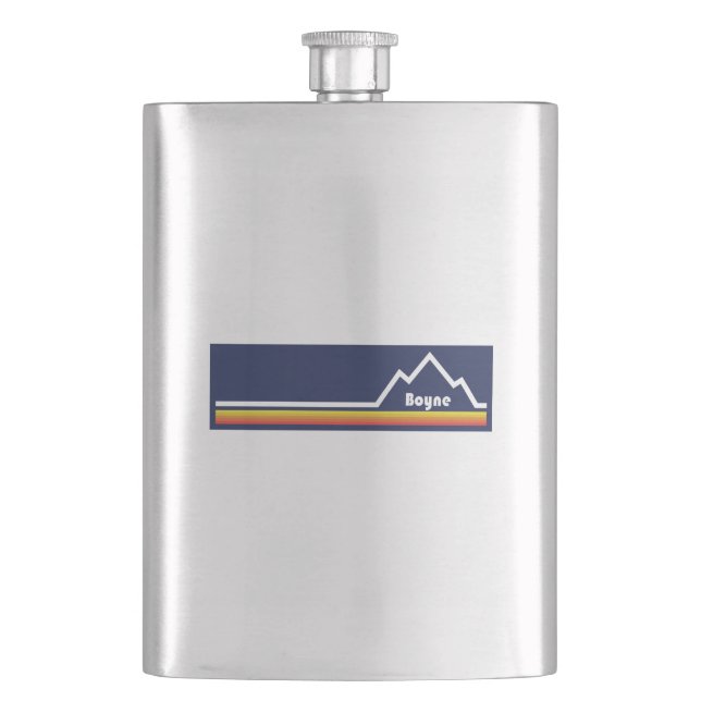 Boyne Mountain Resort Flask (Front)