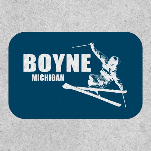 Boyne Mountain Resort Michigan Skier Patch