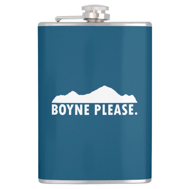 Boyne Please Flask (Front)