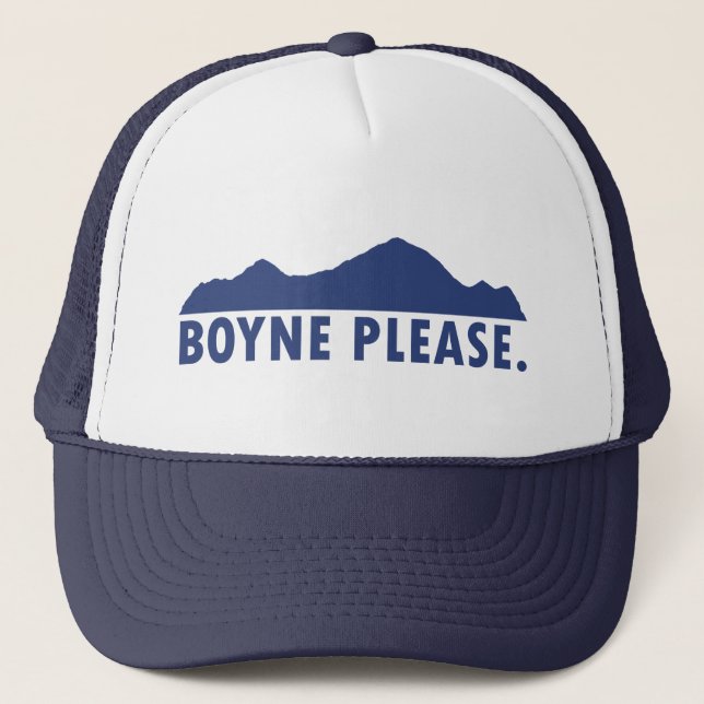 Boyne Please Trucker Hat (Front)