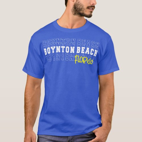 Boynton Beach city Florida Boynton Beach FL T_Shirt