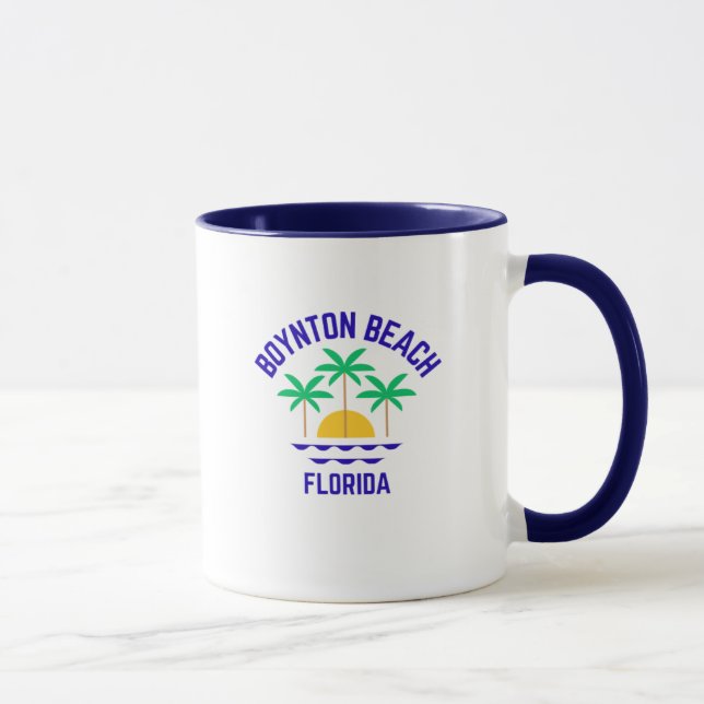 Boynton Beach Florida Coffee Mug (Right)