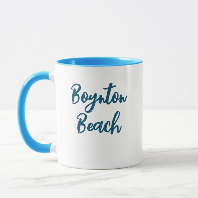 Boynton Beach Florida Coffee Mug (Left)