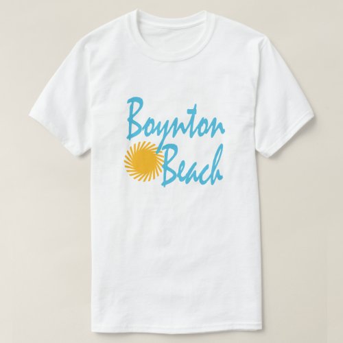 Boynton Beach Florida t_shirt