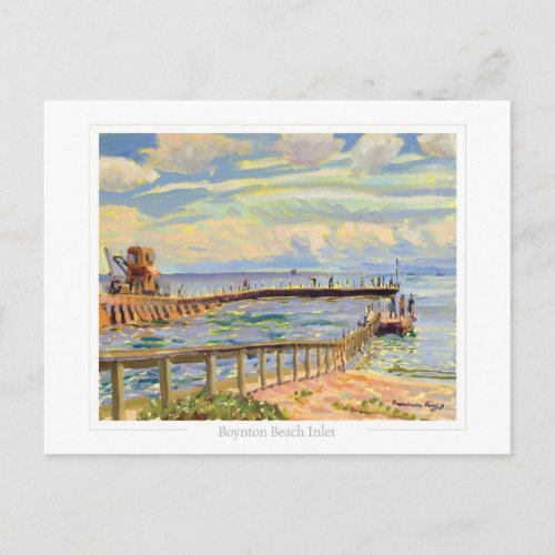 Boynton Inlet postcard