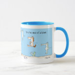 Boynton Seahorses Mug<br><div class="desc">The classic (from WAY back in 1976!) Boynton mug has returned. Six contented seahorses and one regular old unfazed horse float merrily along together.</div>