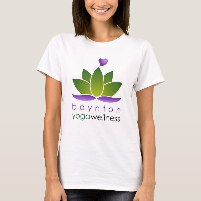 Boynton Yoga Wellness Bella Boyfriend Tee (Front)