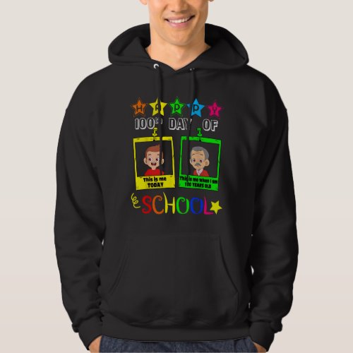 Boys 100 Days Of School When I Am 100 Years Old Gi Hoodie