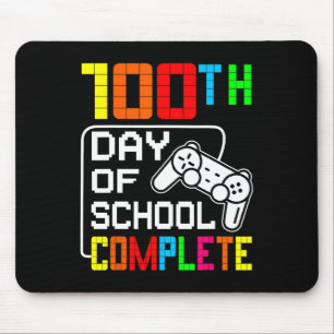 Boys 100th Day Of School Complete Video Game Stude Mouse Pad