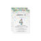 Boys 4th Birthday Party, Primary Color Confetti