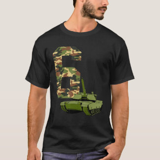 Boys 6th Birthday Military Tank Battle Truck 6 Yea