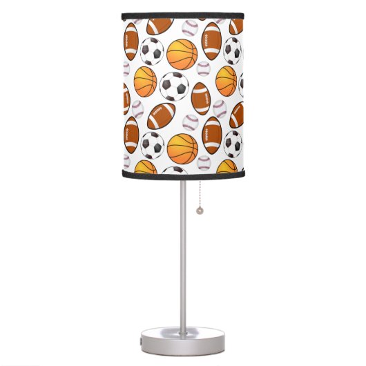 Boys and girls Sports Theme Table Lamp (Left)