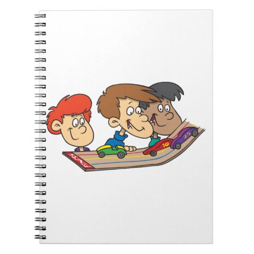 Boys And Model Race Cars Notebook