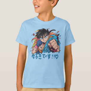Boys Anime Quote Graphic T-Shirt